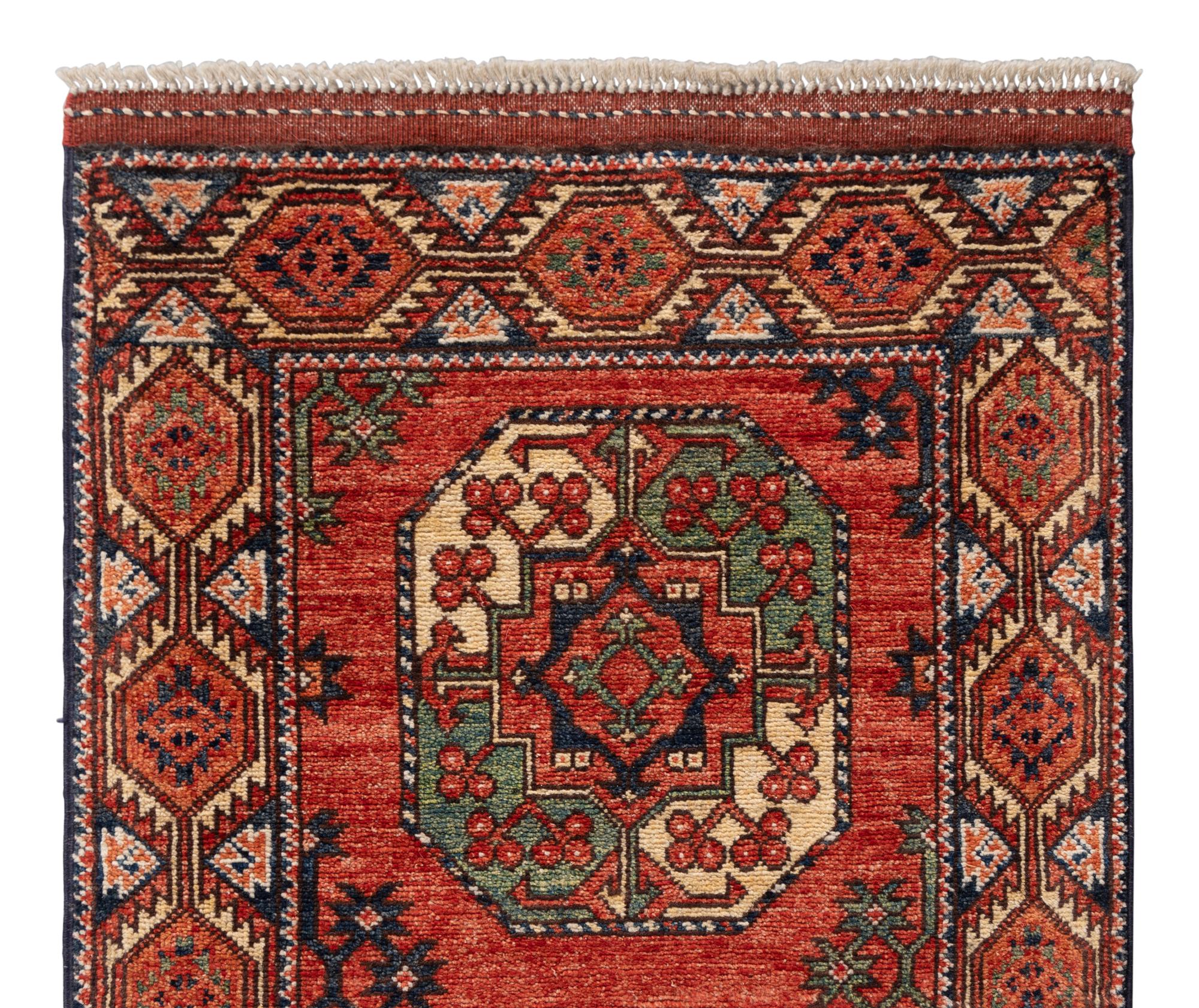 A Contemporary Caucasian Style Wool Runner