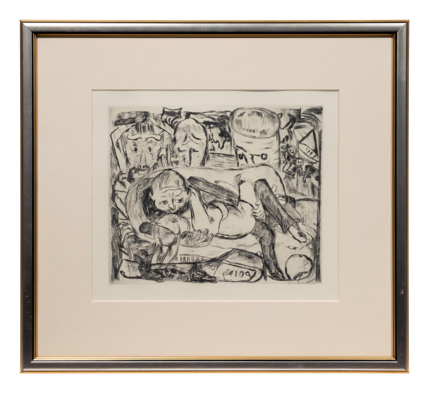 Liebespaar II (Lovers II), 1918-1919