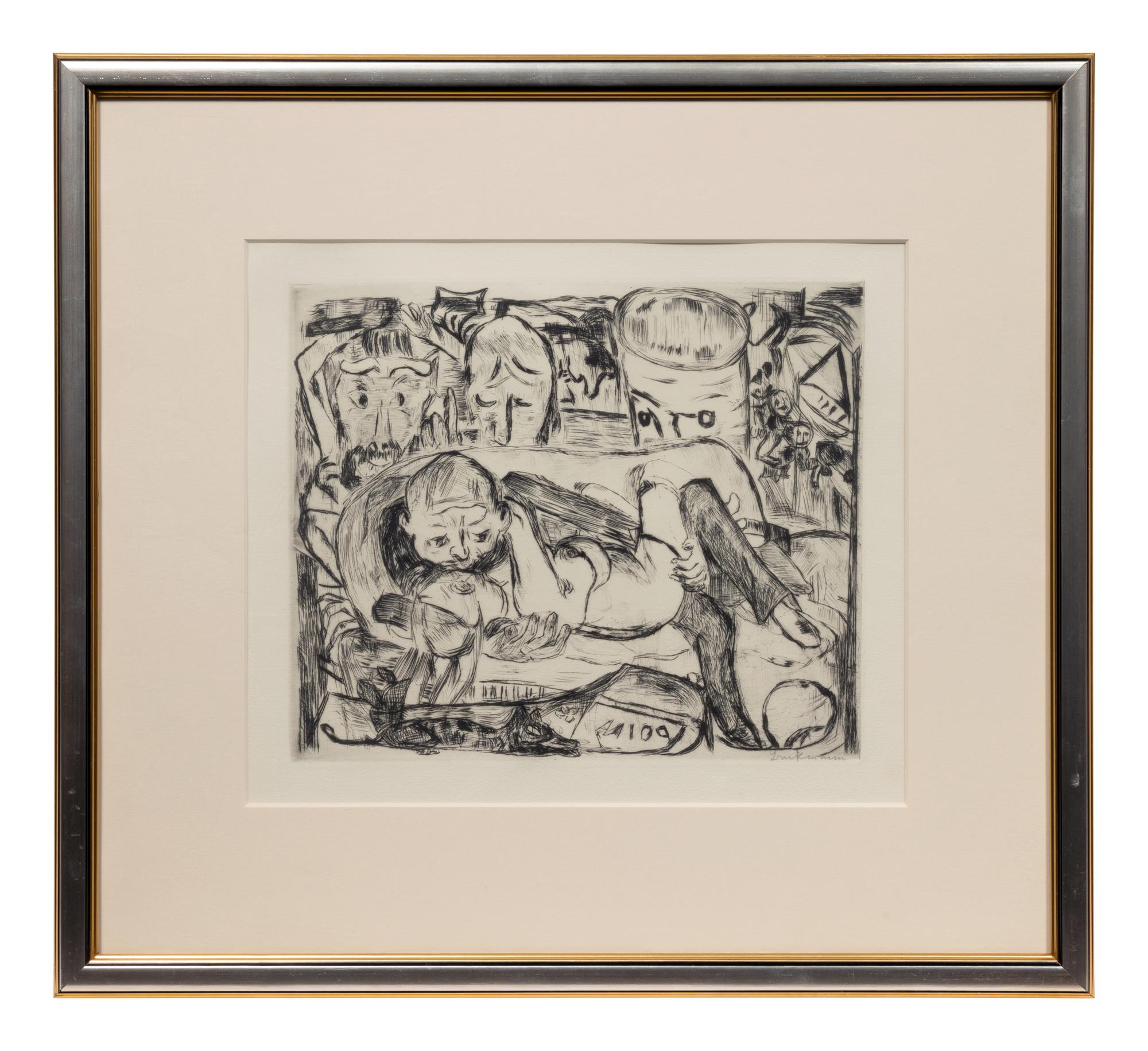 Liebespaar II (Lovers II), 1918-1919