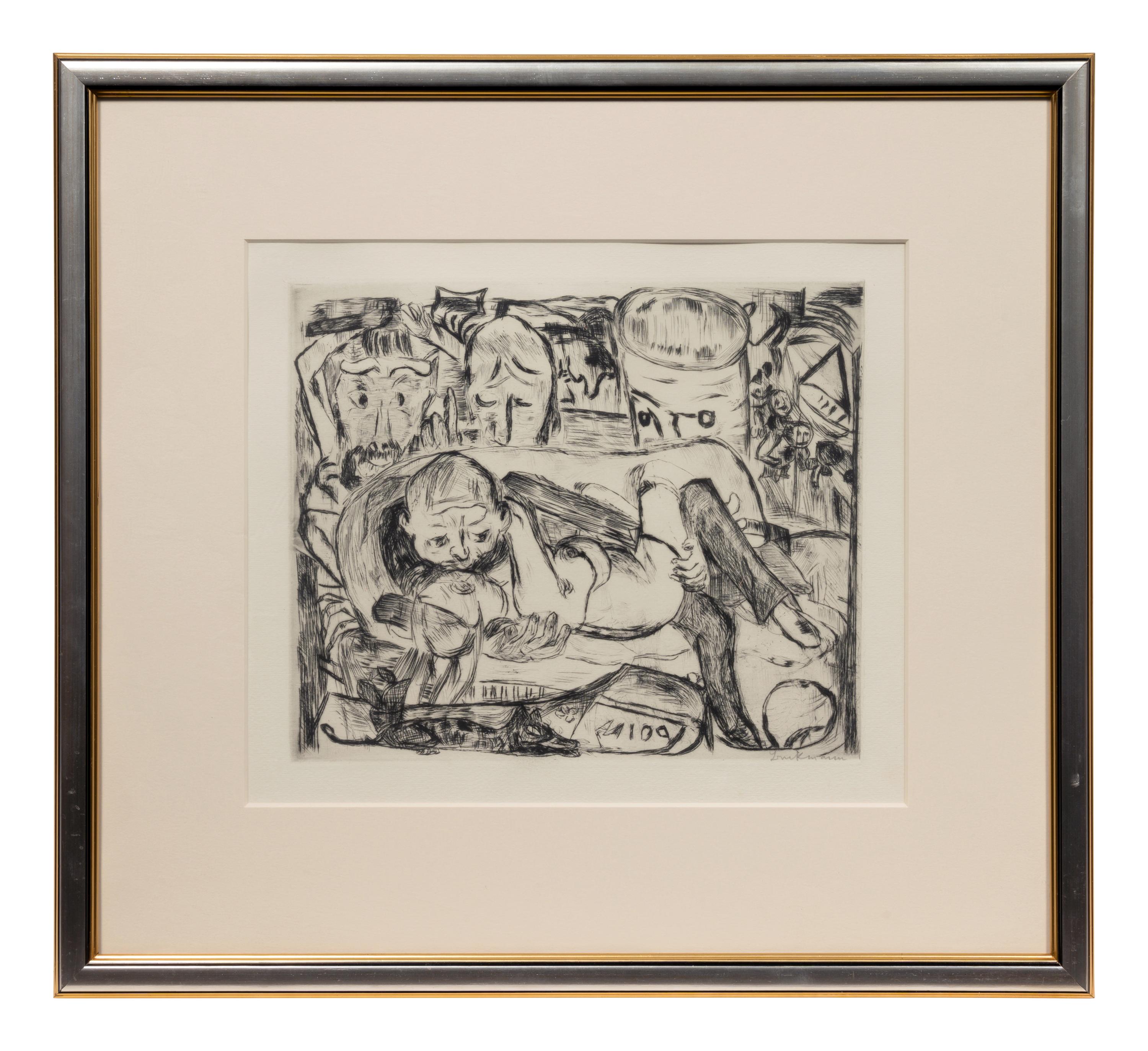 Liebespaar II (Lovers II), 1918-1919