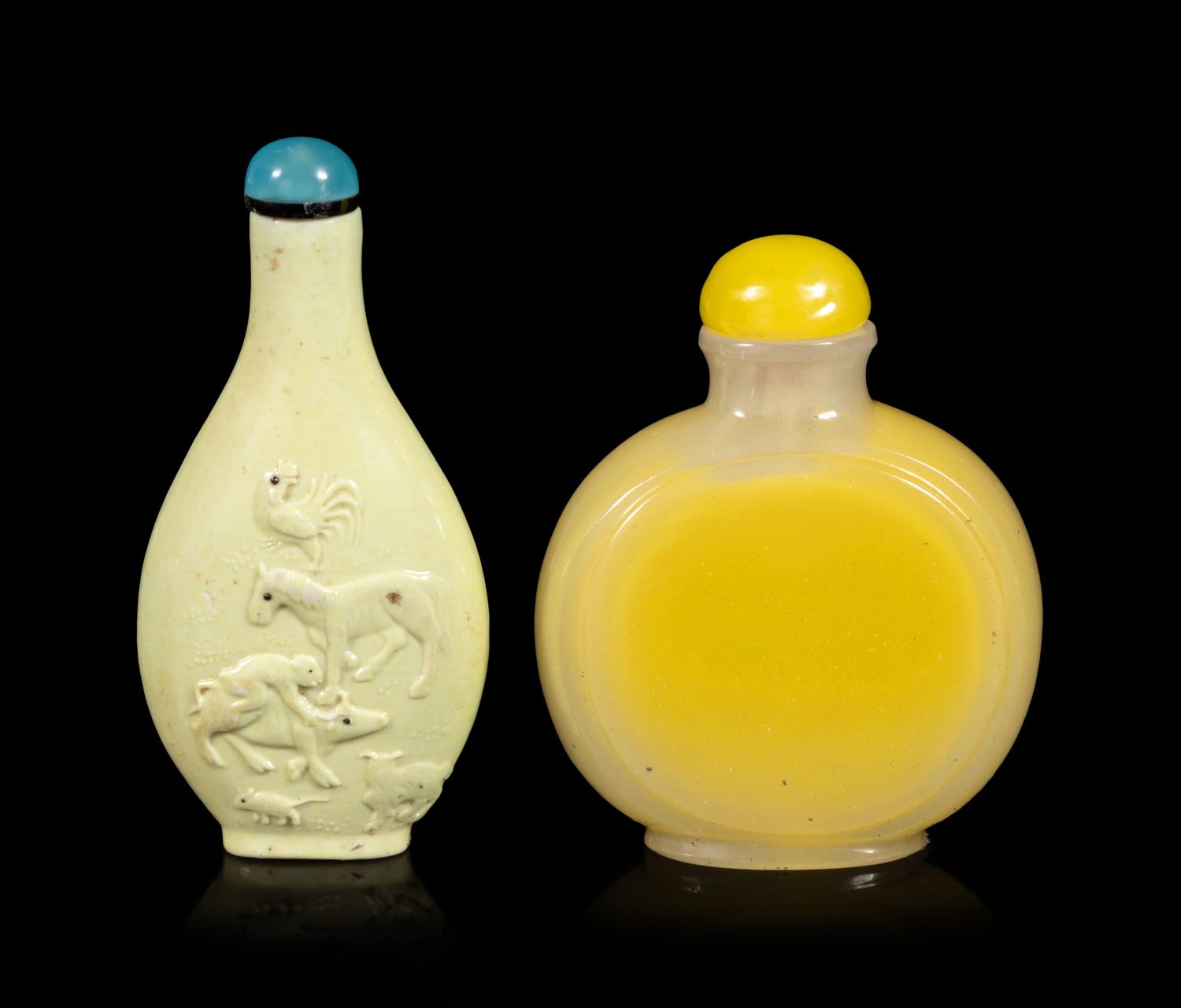 Two Chinese Snuff Bottles