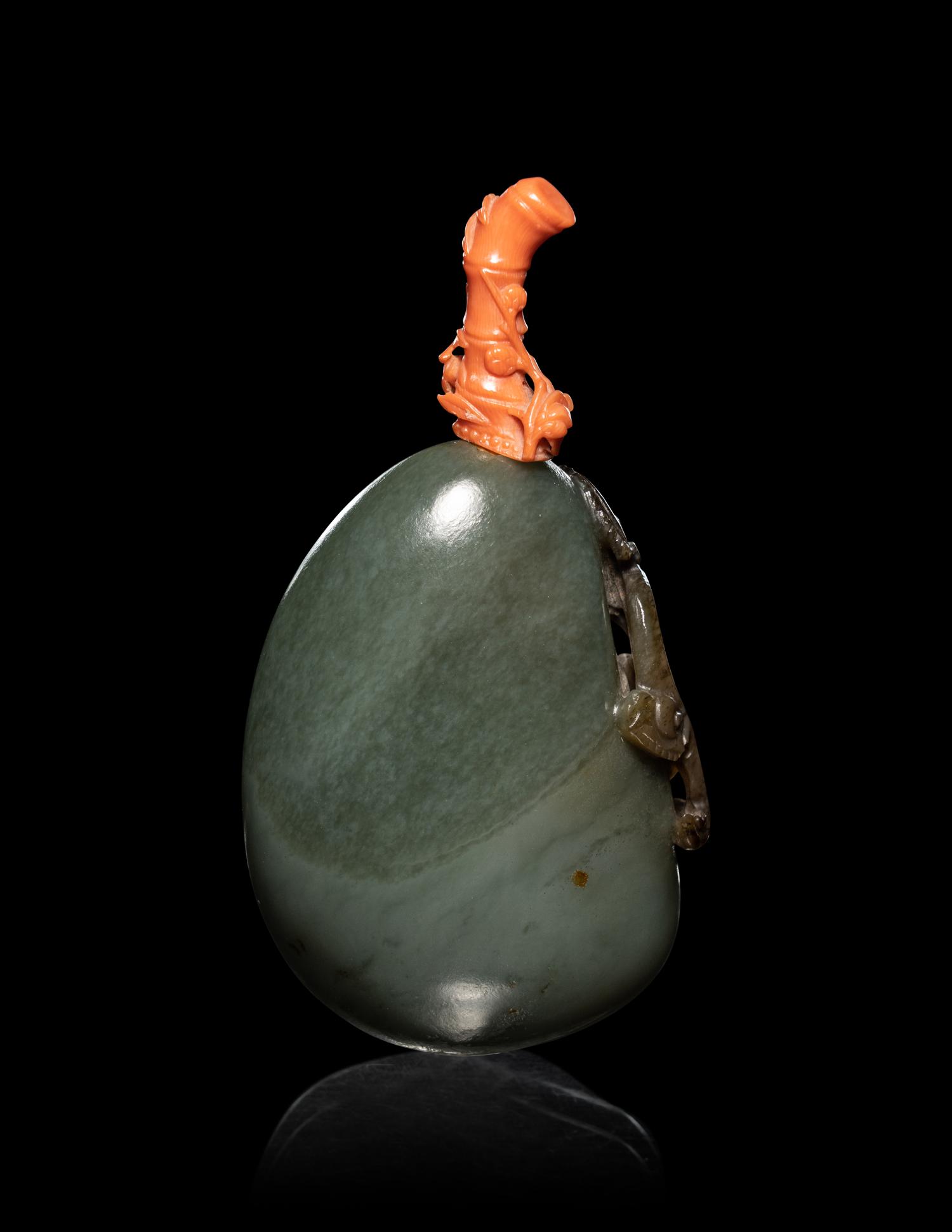 Three Hardstone Snuff Bottles