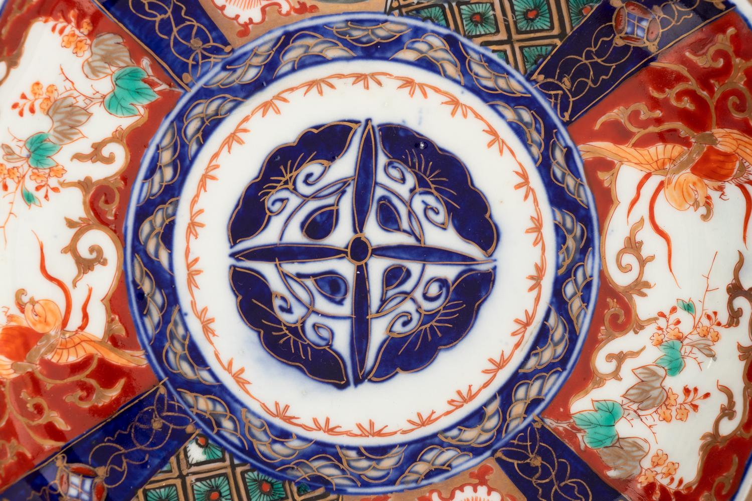A Group of Imari Palette Porcelain Articles