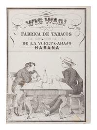 A group of 4 Civil War-era illustrated cigar labels, comprising: