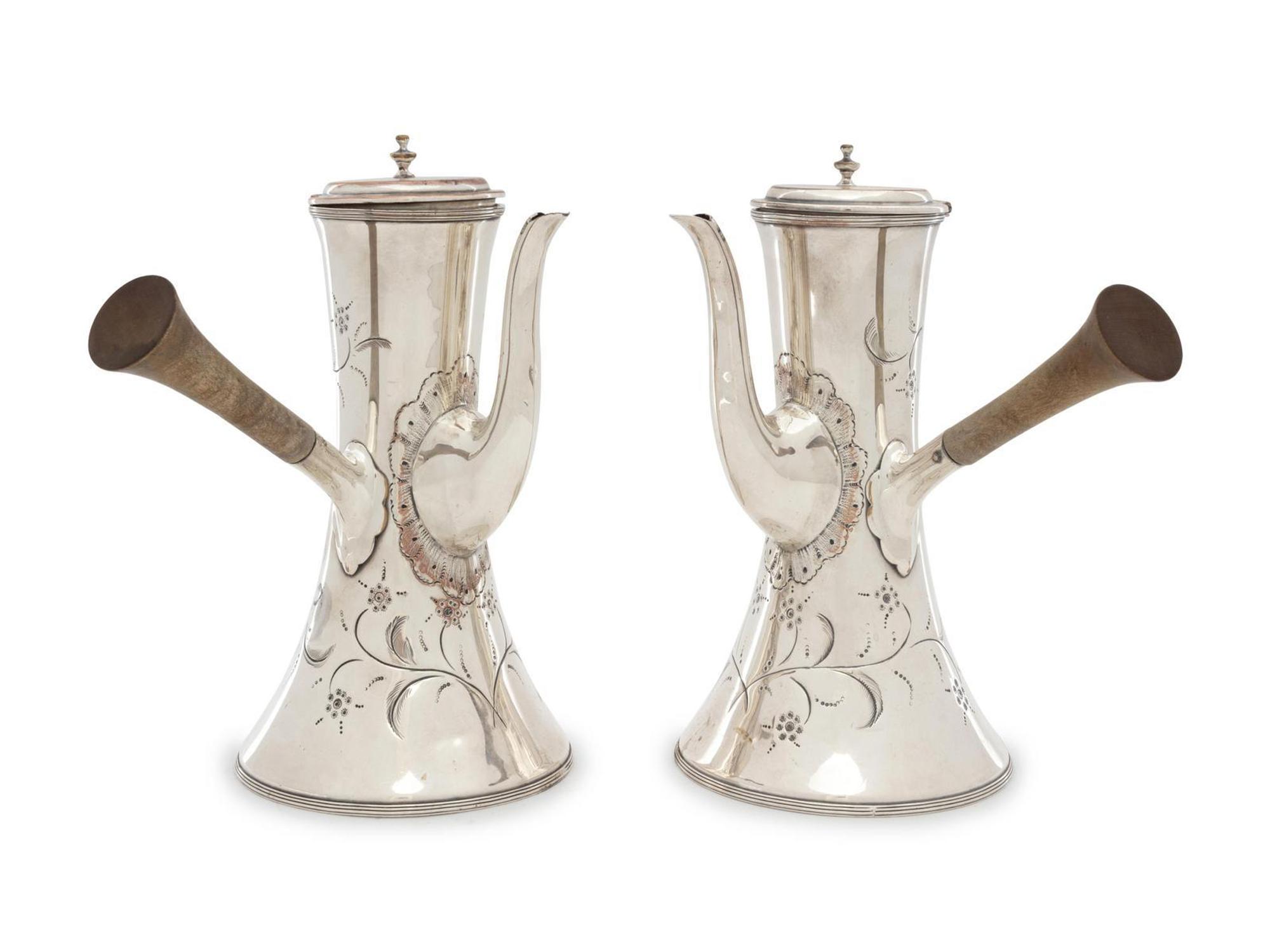 A Collection of English and American Silver-Plate Serving Articles