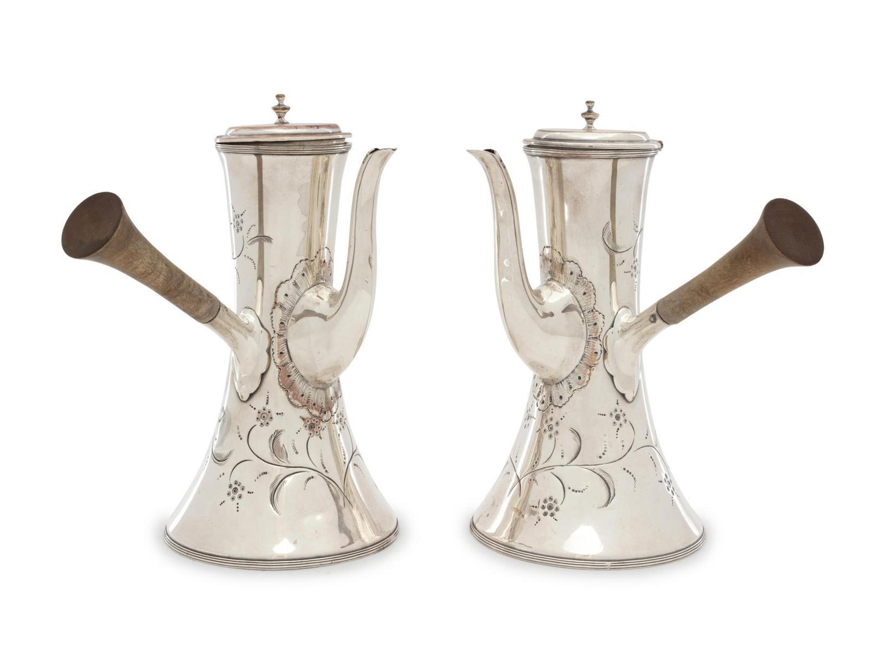 A Collection of English and American Silver-Plate Serving Articles