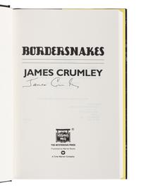 CRUMLEY, James (1939-2008). A group of 6 works by Crumley, ALL FIRST OR LIMITED EDITONS, ALL SIGNED OR INSCRIBED, comprising: