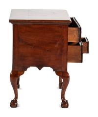 A Chippendale Mahogany Claw-and-Ball Foot Dressing Table