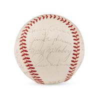 A Large Group of Assorted 1950s-2000s Boston Red Sox Team Signed Autograph Baseballs