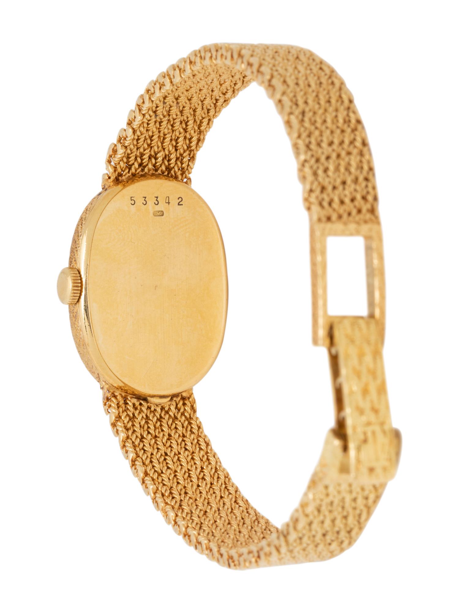 AUDEMARS PIGUET, 18K YELLOW GOLD WRISTWATCH