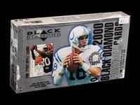 An Unopened Box of 2000 Upper Deck Black Diamond Football Cards – Possible Tom Brady Rookie