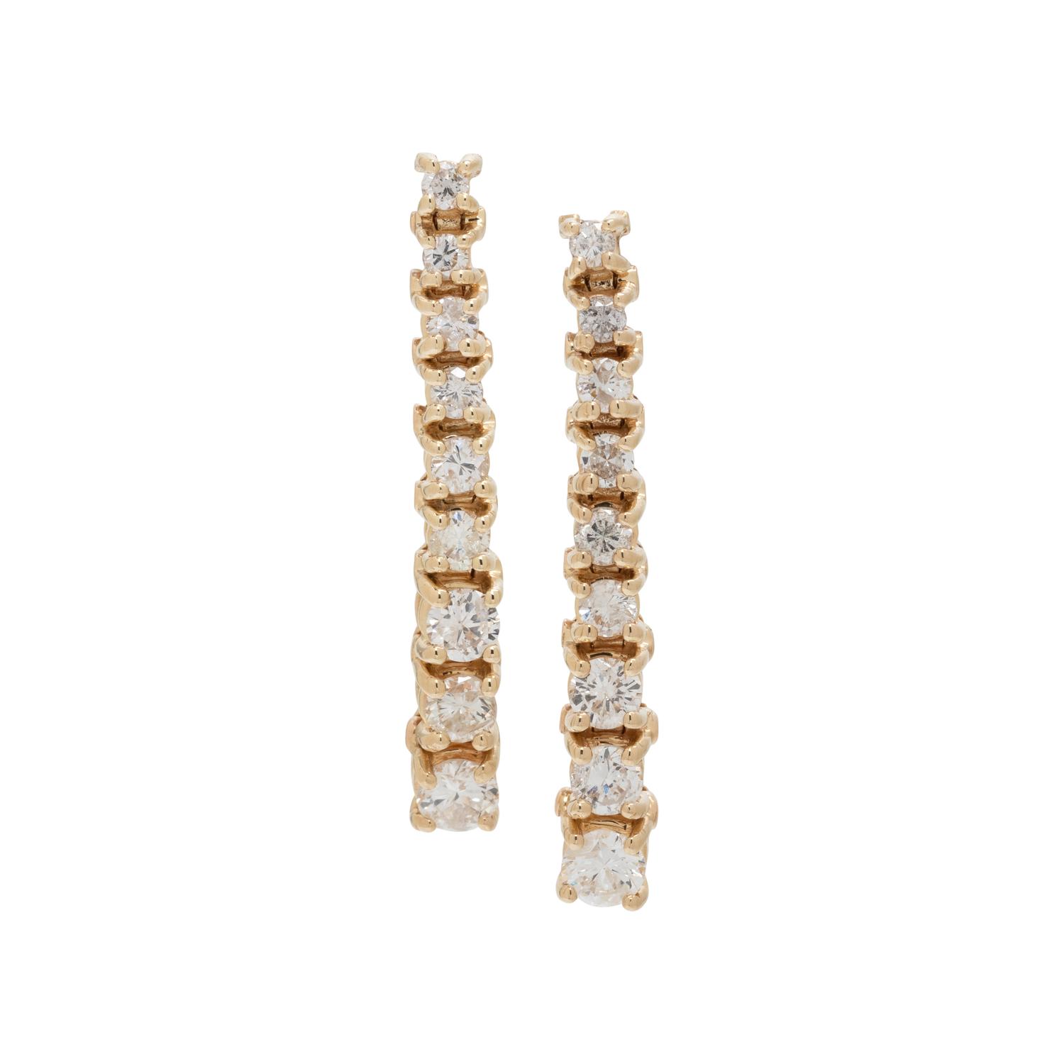 DIAMOND DROP EARRINGS