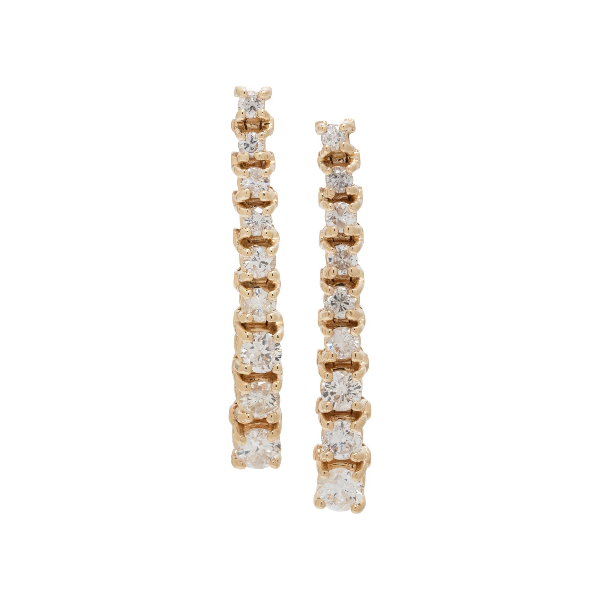 DIAMOND DROP EARRINGS