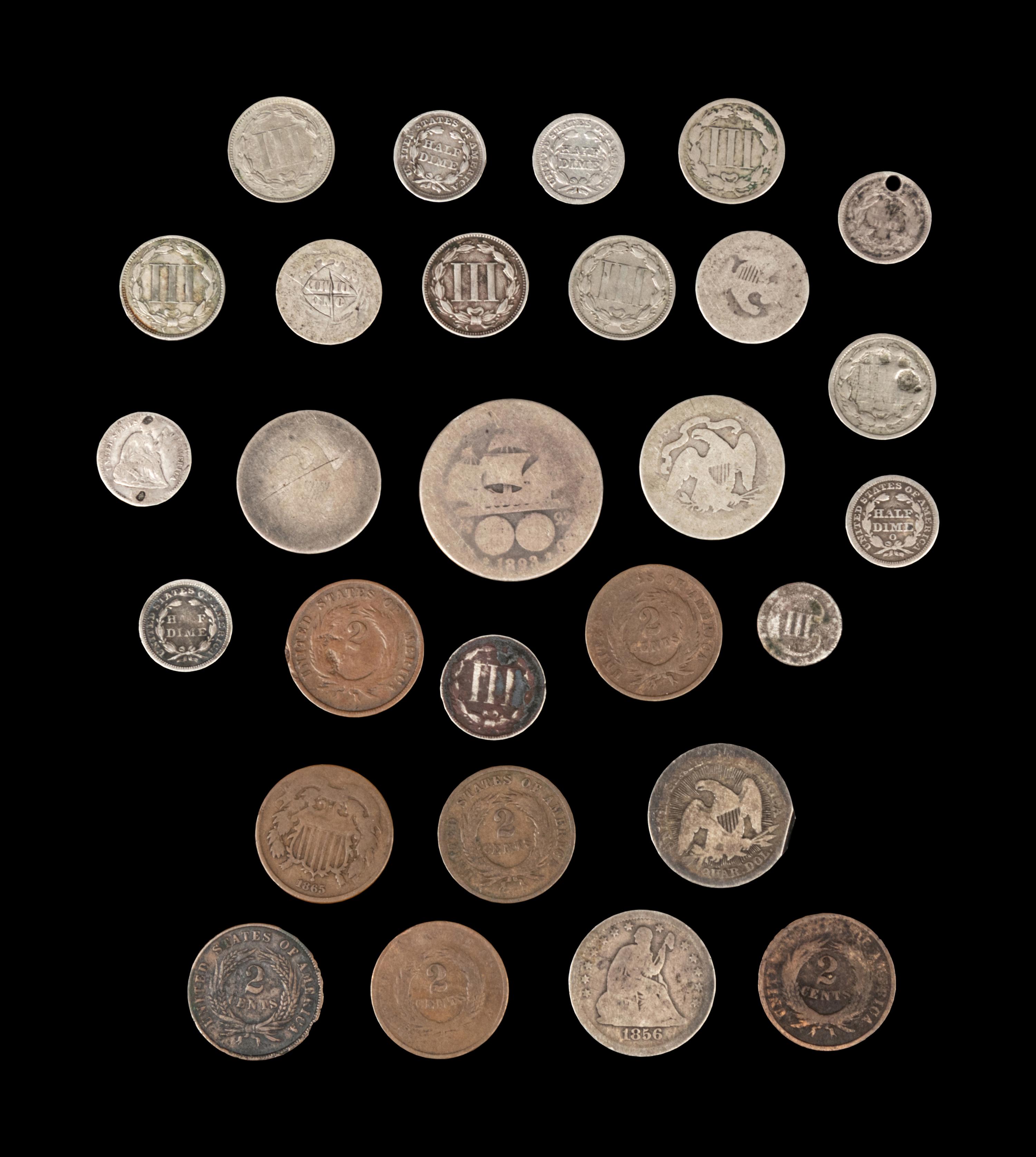 A Collection of 19th Century United States Coins