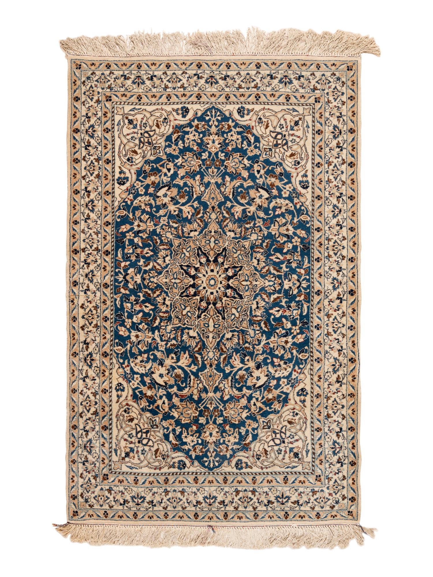 A Nain Wool Rug