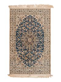 A Nain Wool Rug