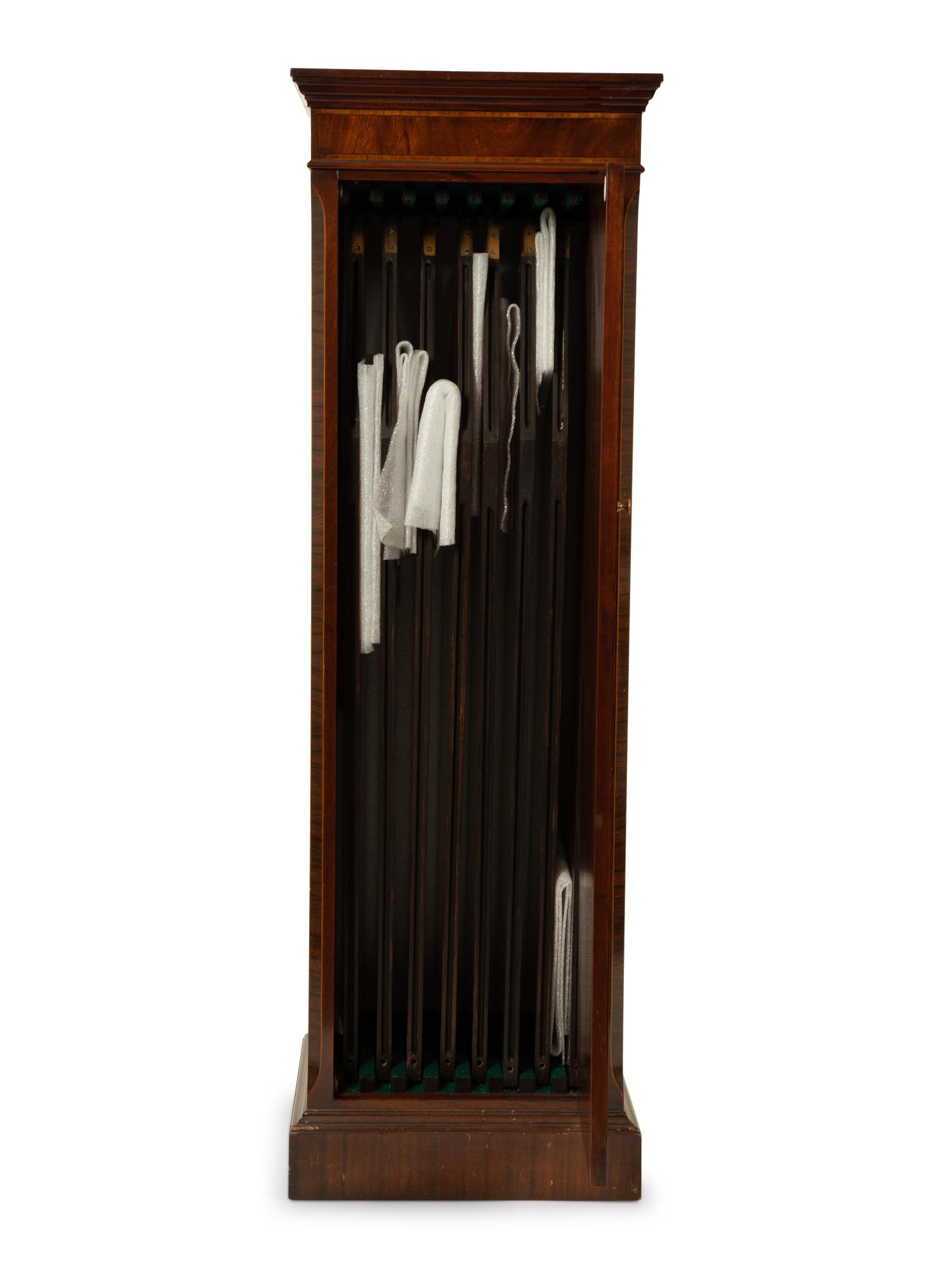 A Regency Style Mahogany "Jupe" Metamorphic Dining Table — 20TH CENTURY