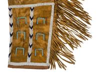 Northern Plains Beaded Hide Leggings