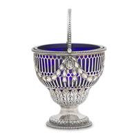 A George III Pierced Silver Sugar Basket
