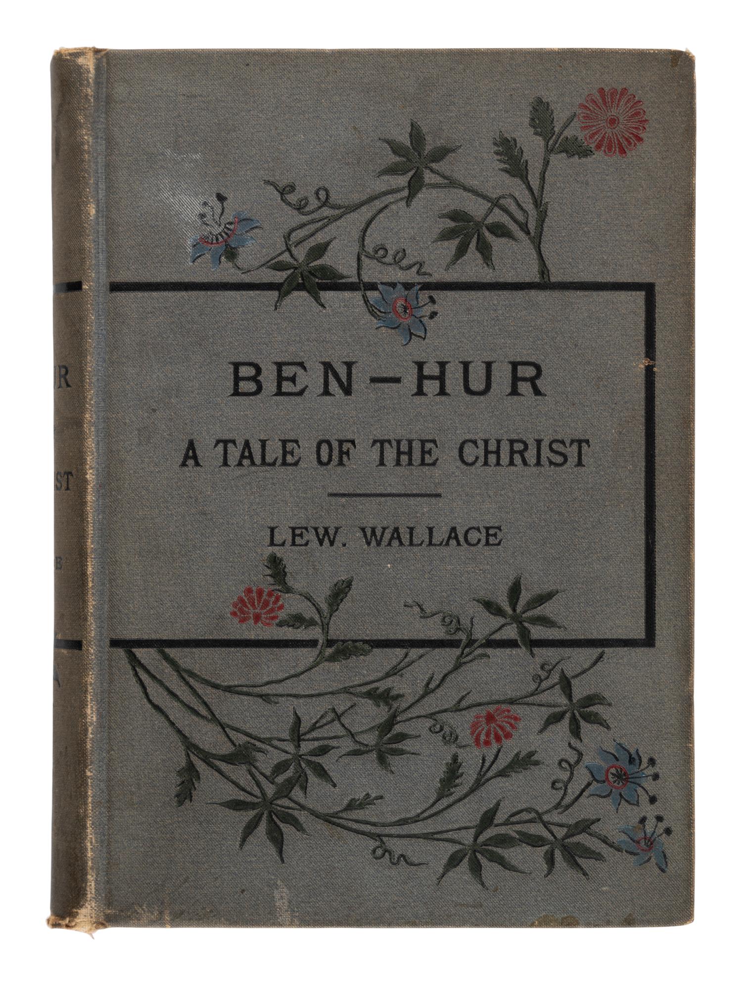 WALLACE, Lew (1827-1905). Ben-Hur A Tale of the Christ . New York: Harper & Brothers, 1880.