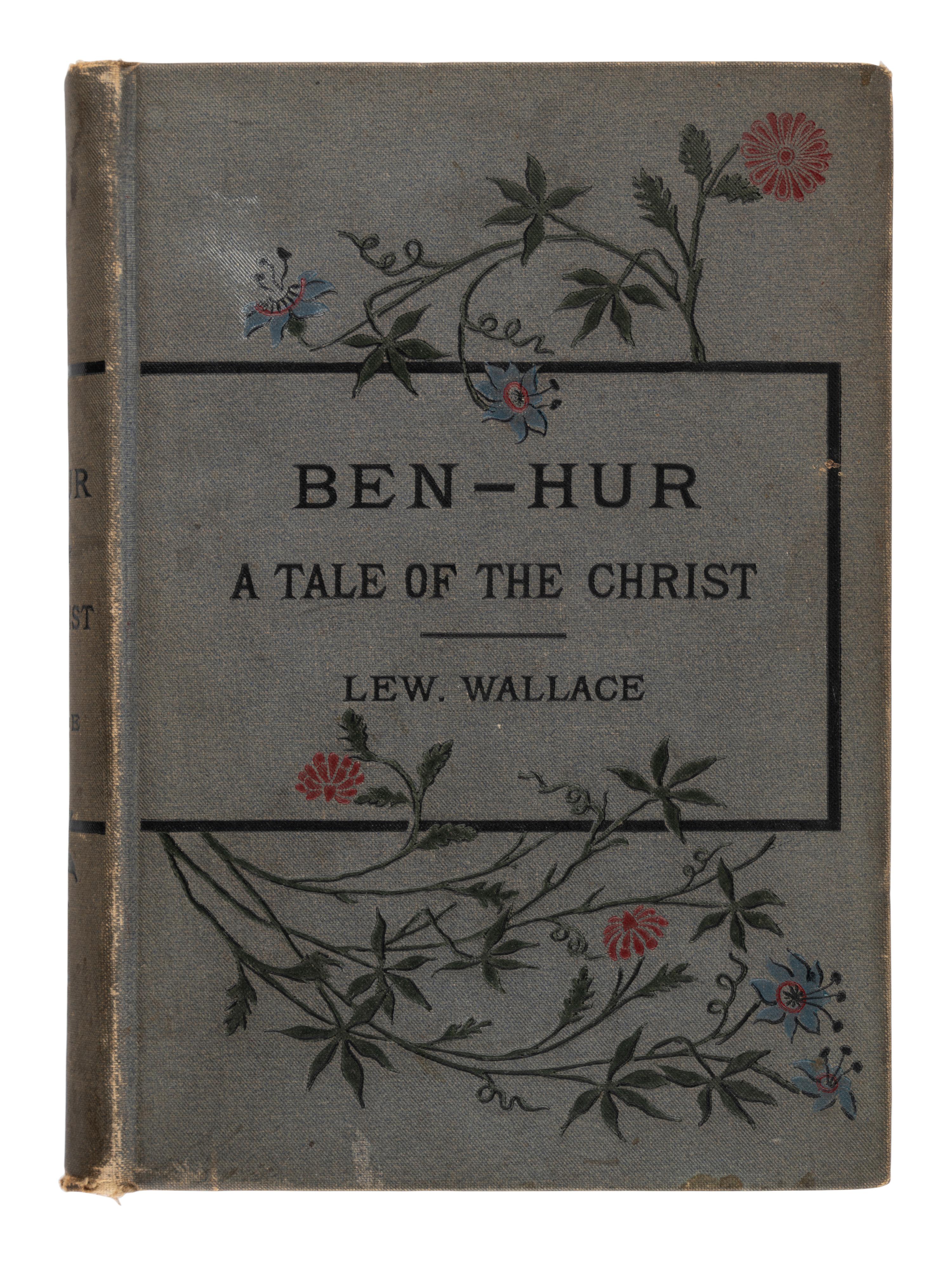 WALLACE, Lew (1827-1905). Ben-Hur A Tale of the Christ . New York: Harper & Brothers, 1880.