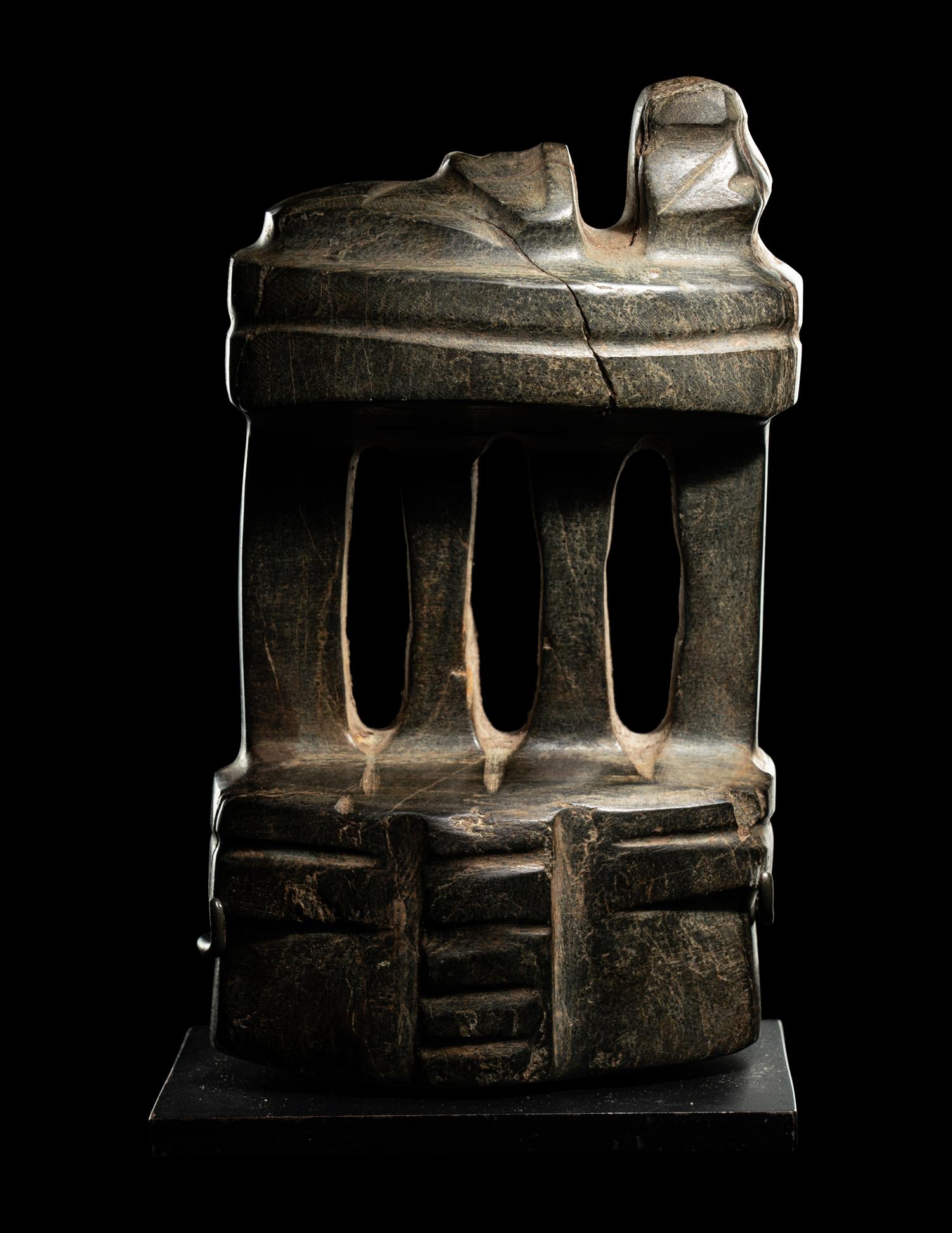 A Mezcala Andesite Temple Model