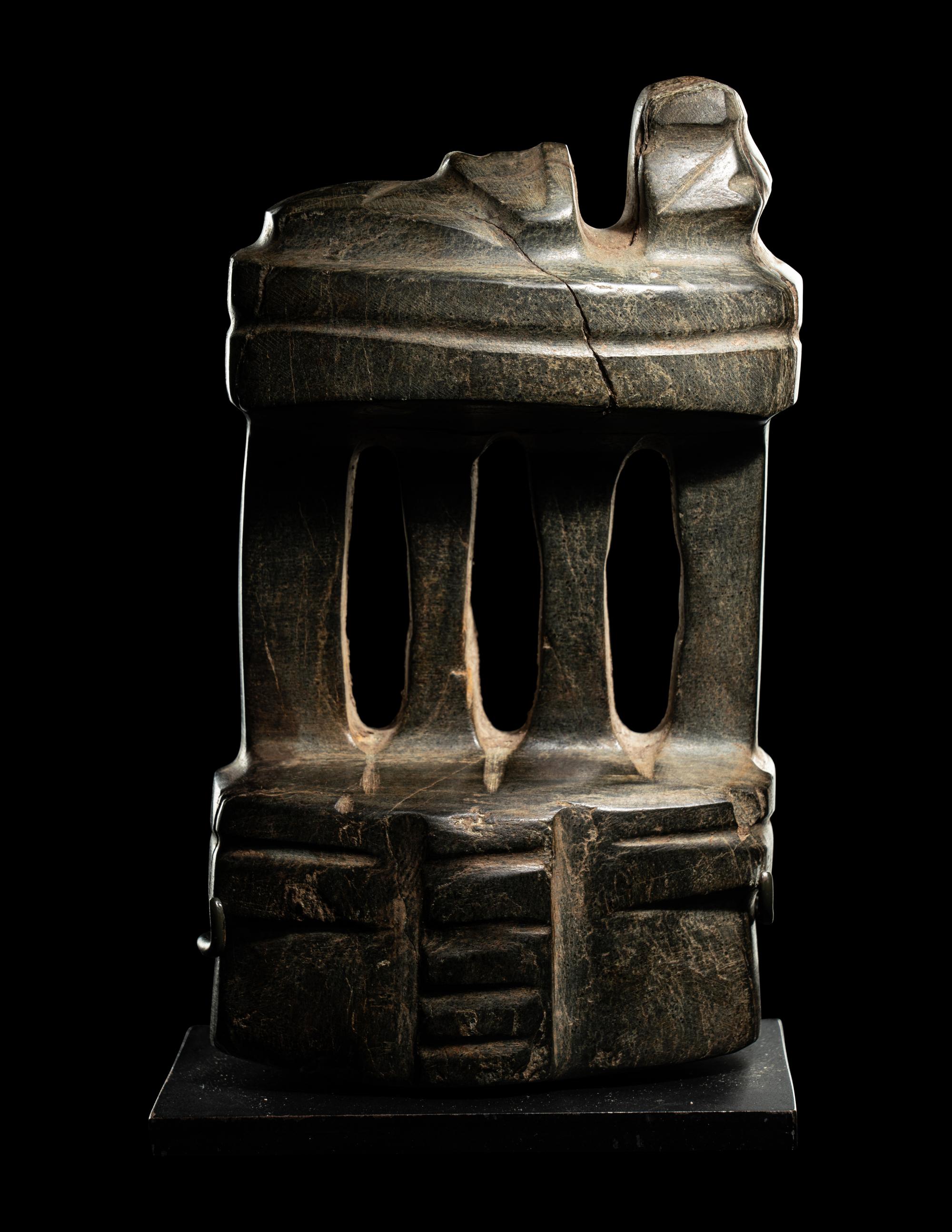 A Mezcala Andesite Temple Model
