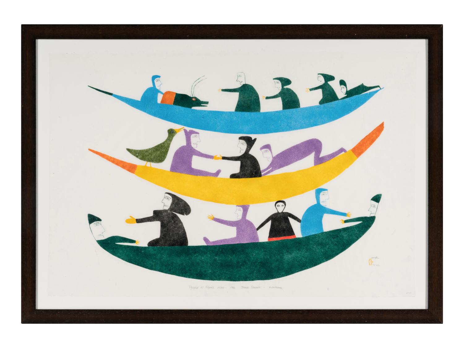 People in Kayaks