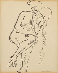 Henri Matisse (French, 1869-1954) — Pensive Woman , c. 1906