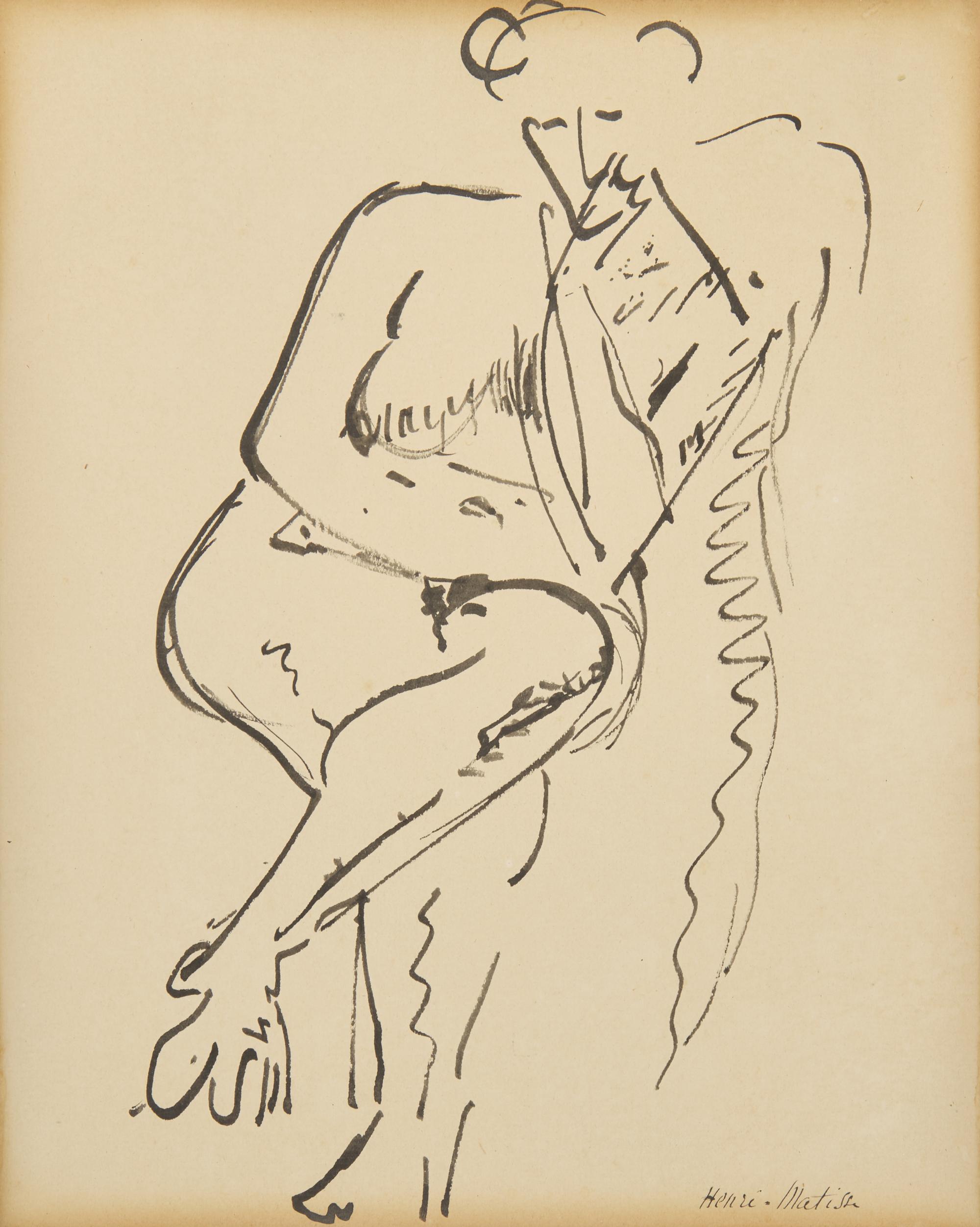 Henri Matisse (French, 1869-1954) — Pensive Woman , c. 1906