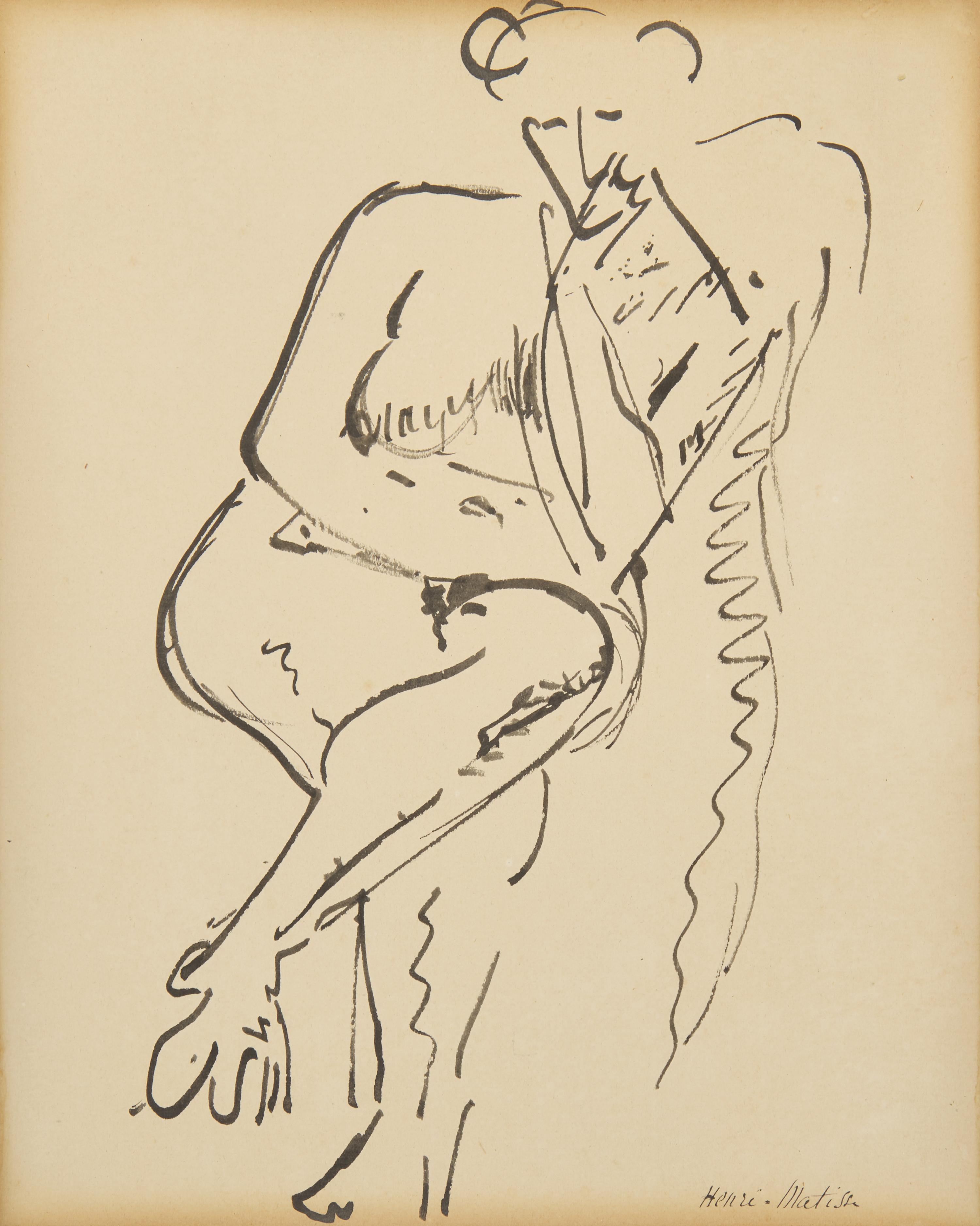 Henri Matisse (French, 1869-1954) — Pensive Woman , c. 1906