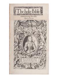[BIBLE LEAVES - ENGLISH - 16TH CENTURY]. A group of 9 Bible leaves in English, comprising: