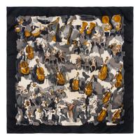 Hermès, Three Silk Scarves