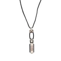 ART DECO, DIAMOND, SEED PEARL, ENAMEL, AND ONYX PENDANT WATCH