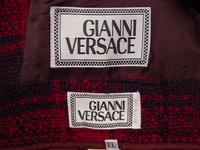 Gianni Versace, Wool Plaid Tweed Suit