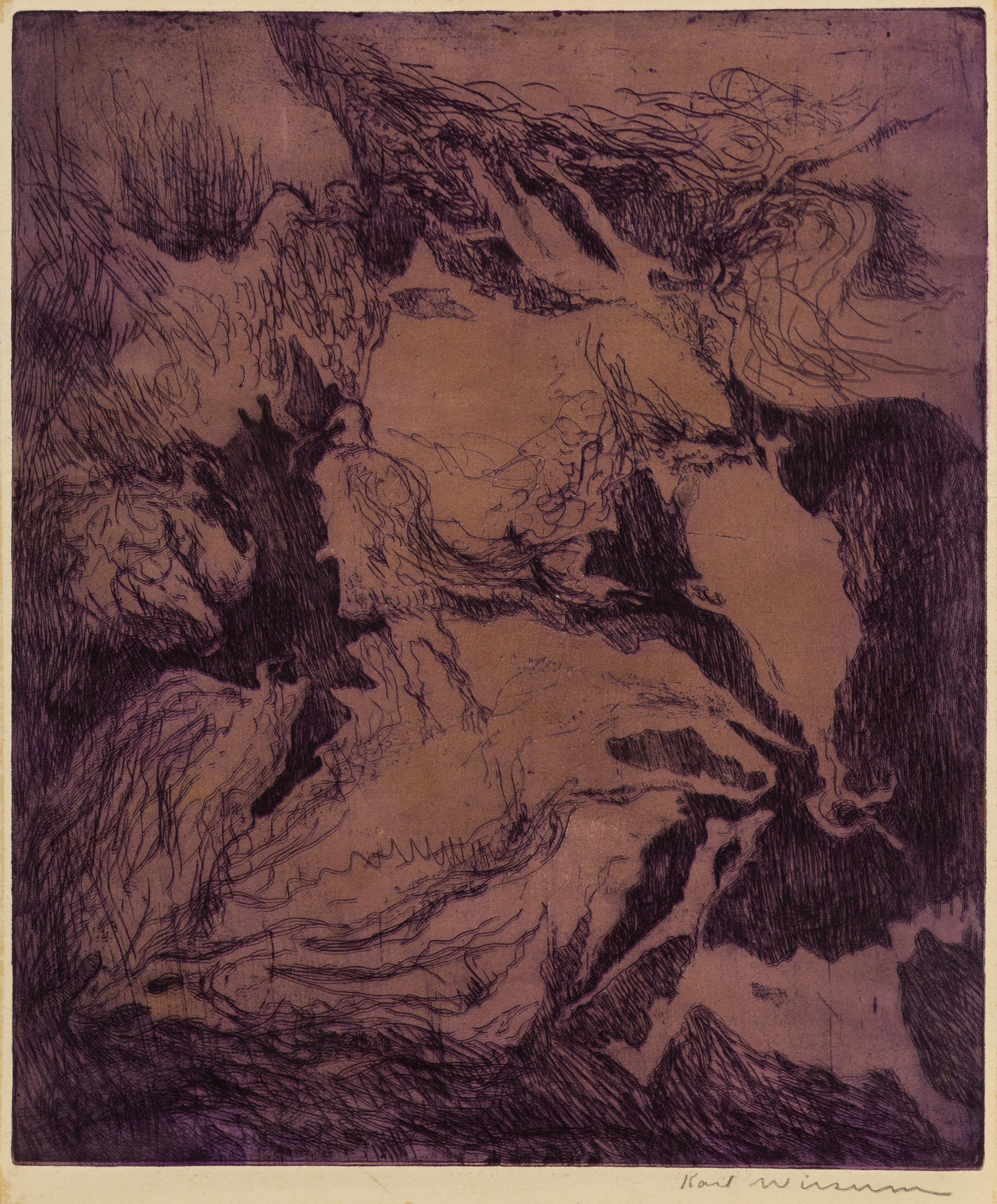 Karl Wirsum, (American, b. 1939), Untitled, c. 1960 (a group of ten works) ***LOST AND DAMAGED***