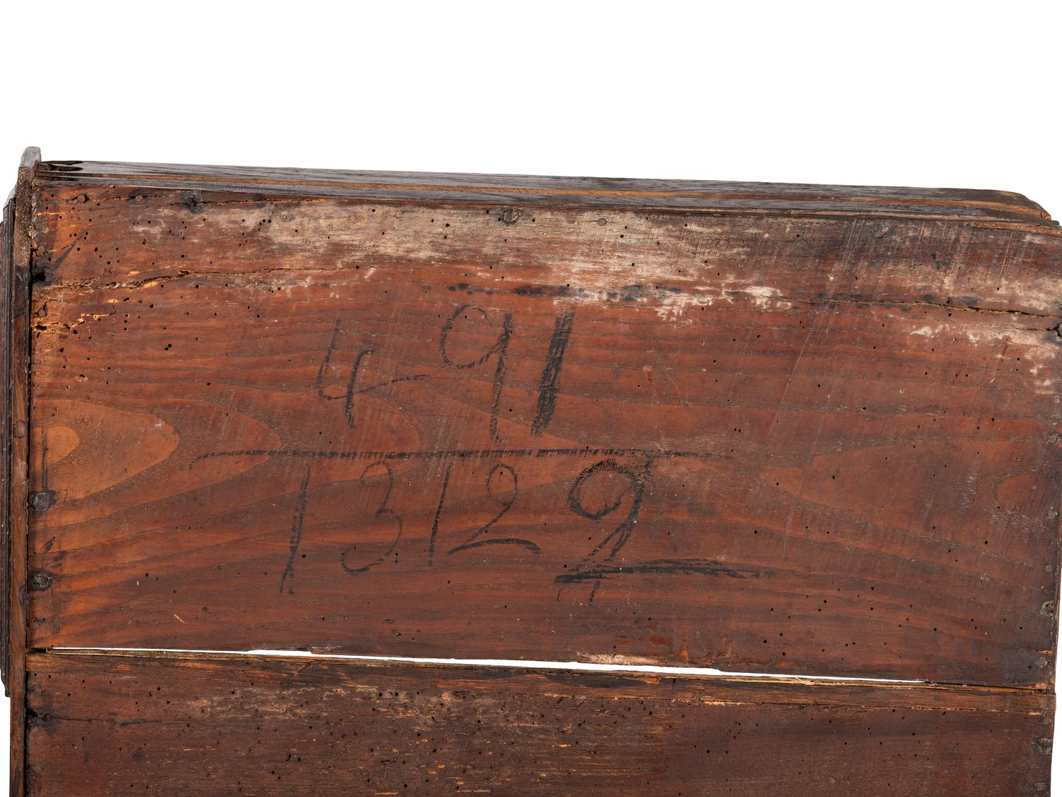 A William and Mary Oak Side Table