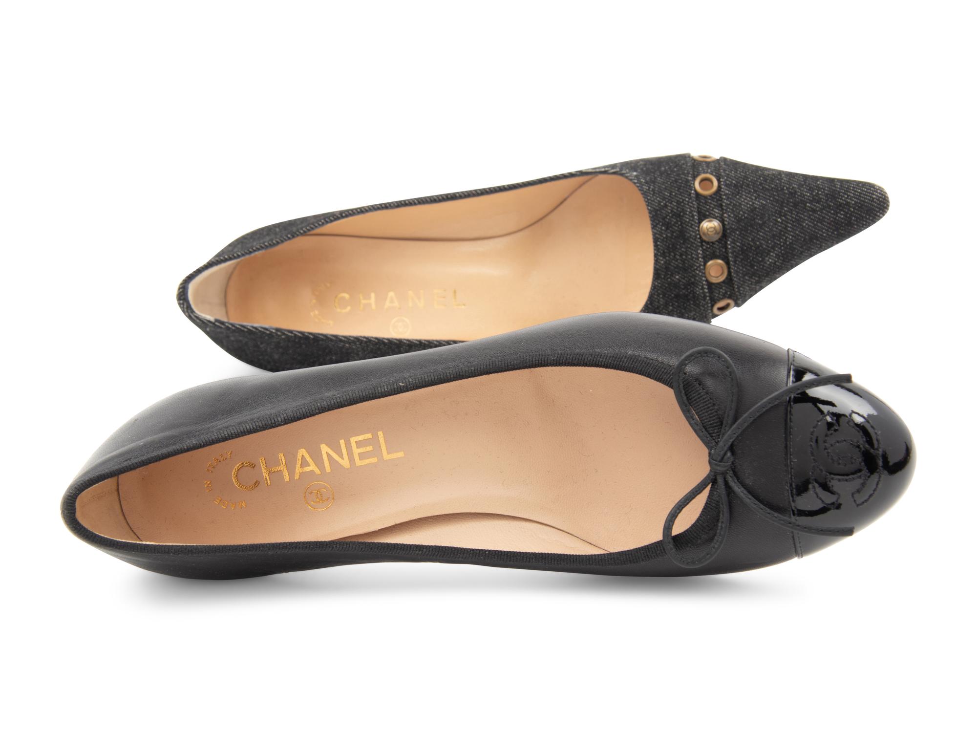 Three Pairs of Chanel Shoes