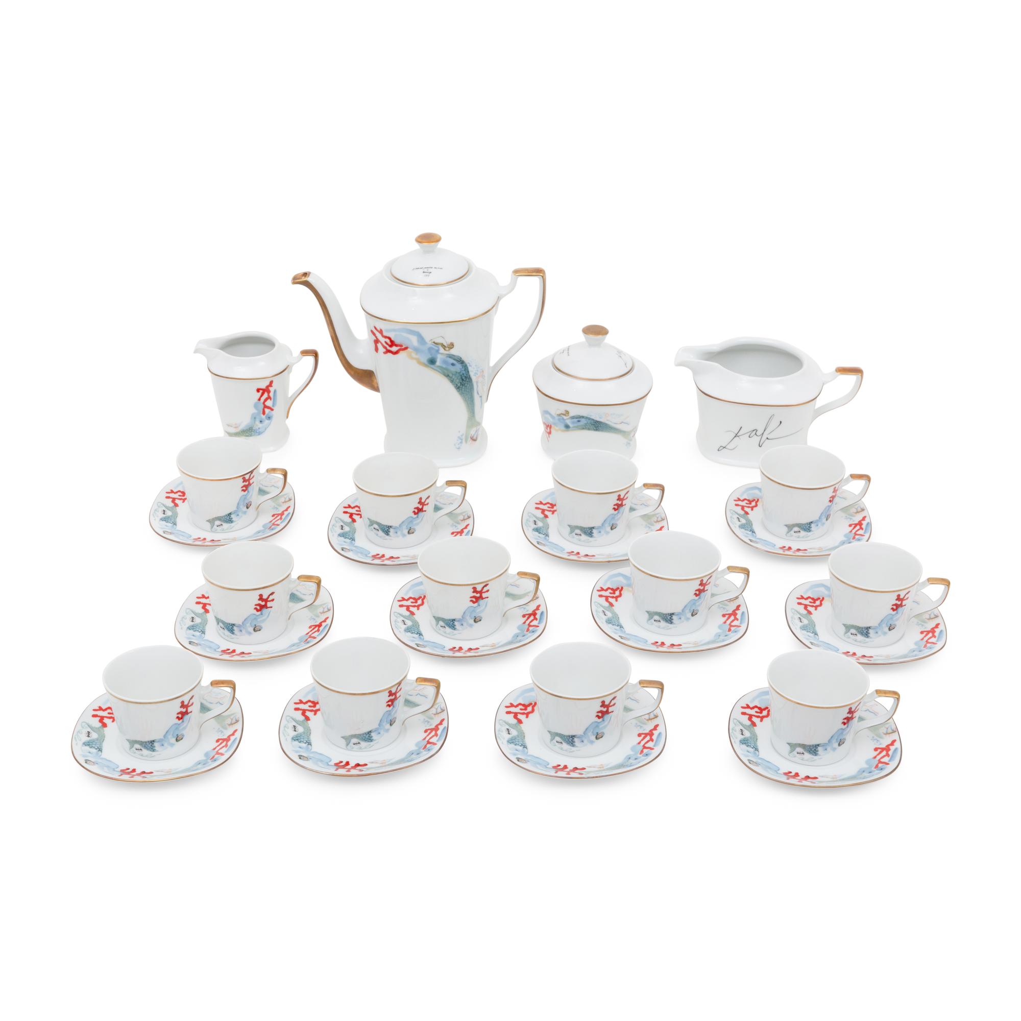 A Salvador Dali-Designed Porcelain Dinner Service