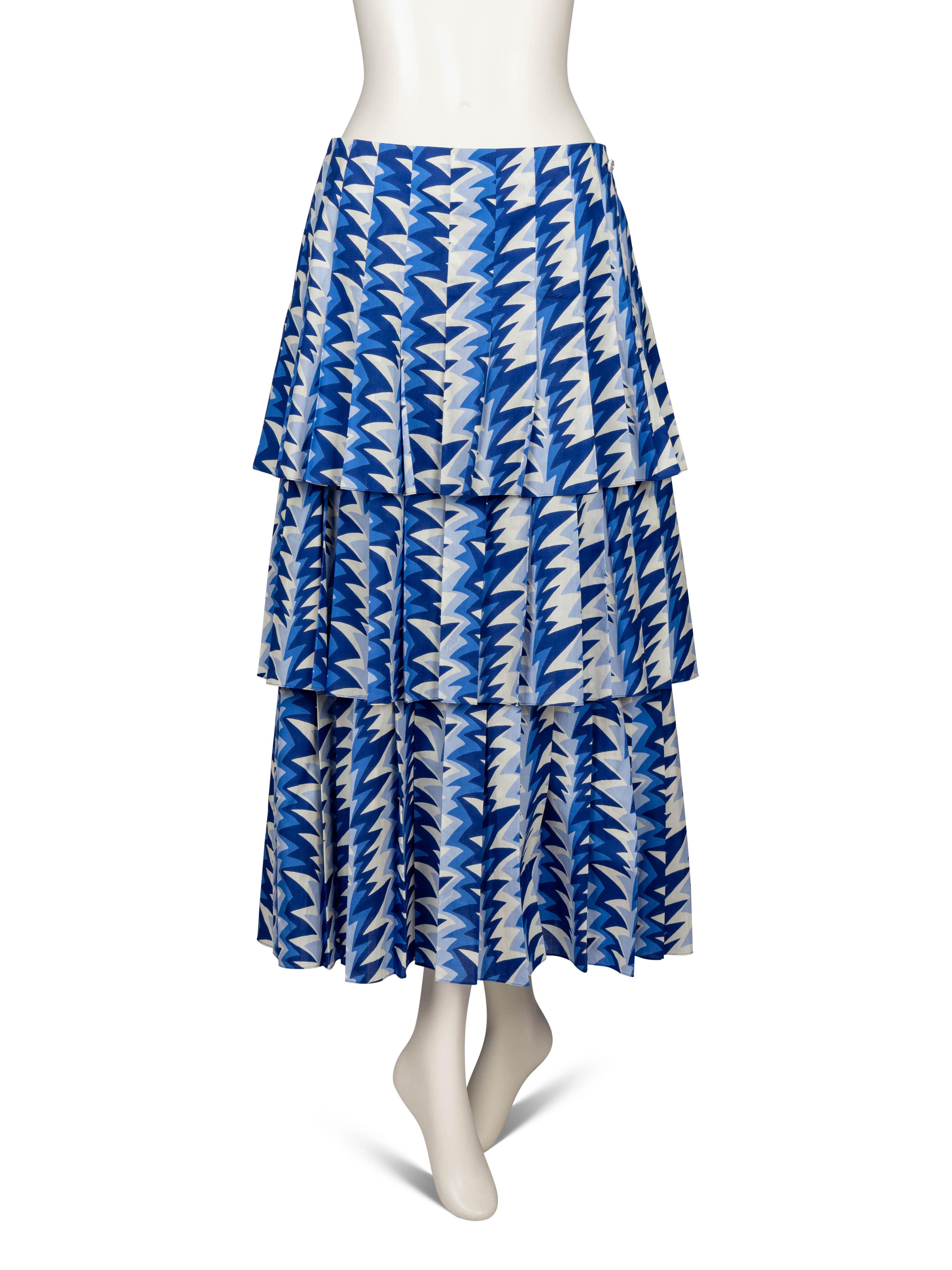 Three Designer Maxi Skirts; Chanel, Alaïa, Saint Laurent