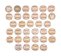 Bases Loaded Signed Autograph Baseball Group No. 50