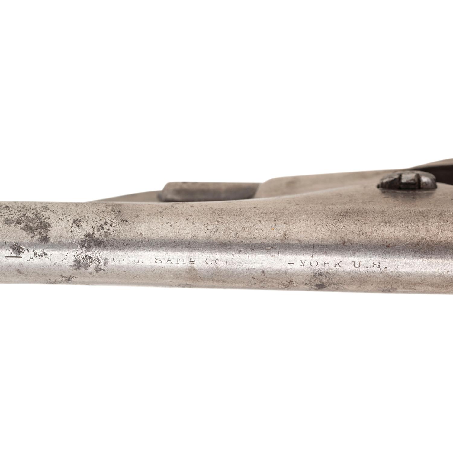 "US" Marked Arsenal Rebuilt Colt 1860 Army Revolver - Likely Buffalo Soldier Issued