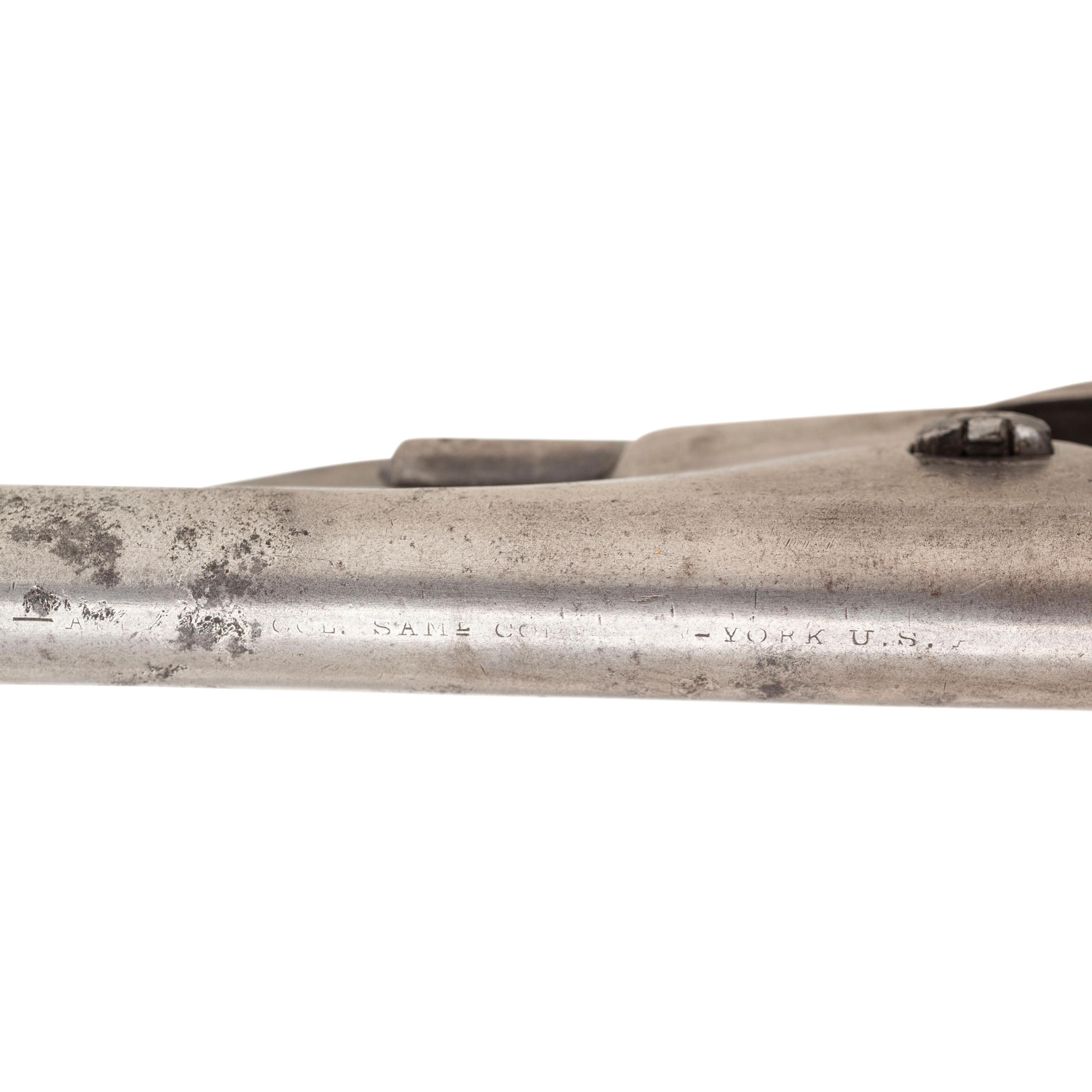 "US" Marked Arsenal Rebuilt Colt 1860 Army Revolver - Likely Buffalo Soldier Issued