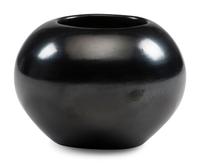 Blackware Pottery Bowl, 1956-1965