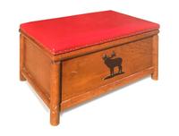 A Molesworth Style Bench by New West Furniture Company 19 1/2 x 38 x 24 inches