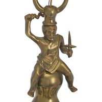 A Dutch Brass Chandelier