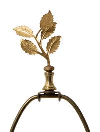 A Continental Enamel Decorated Opaline Glass Vase