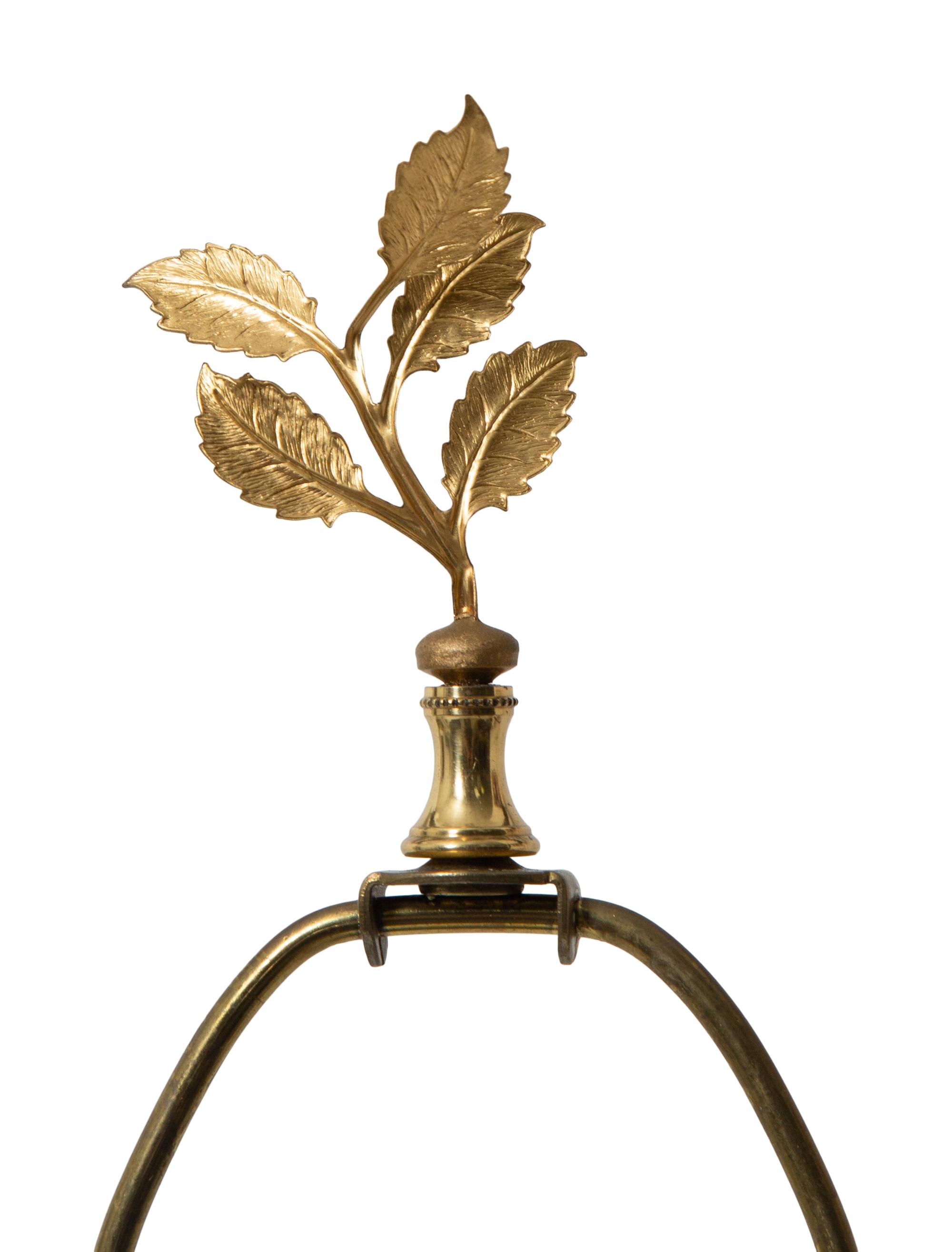 A Continental Enamel Decorated Opaline Glass Vase