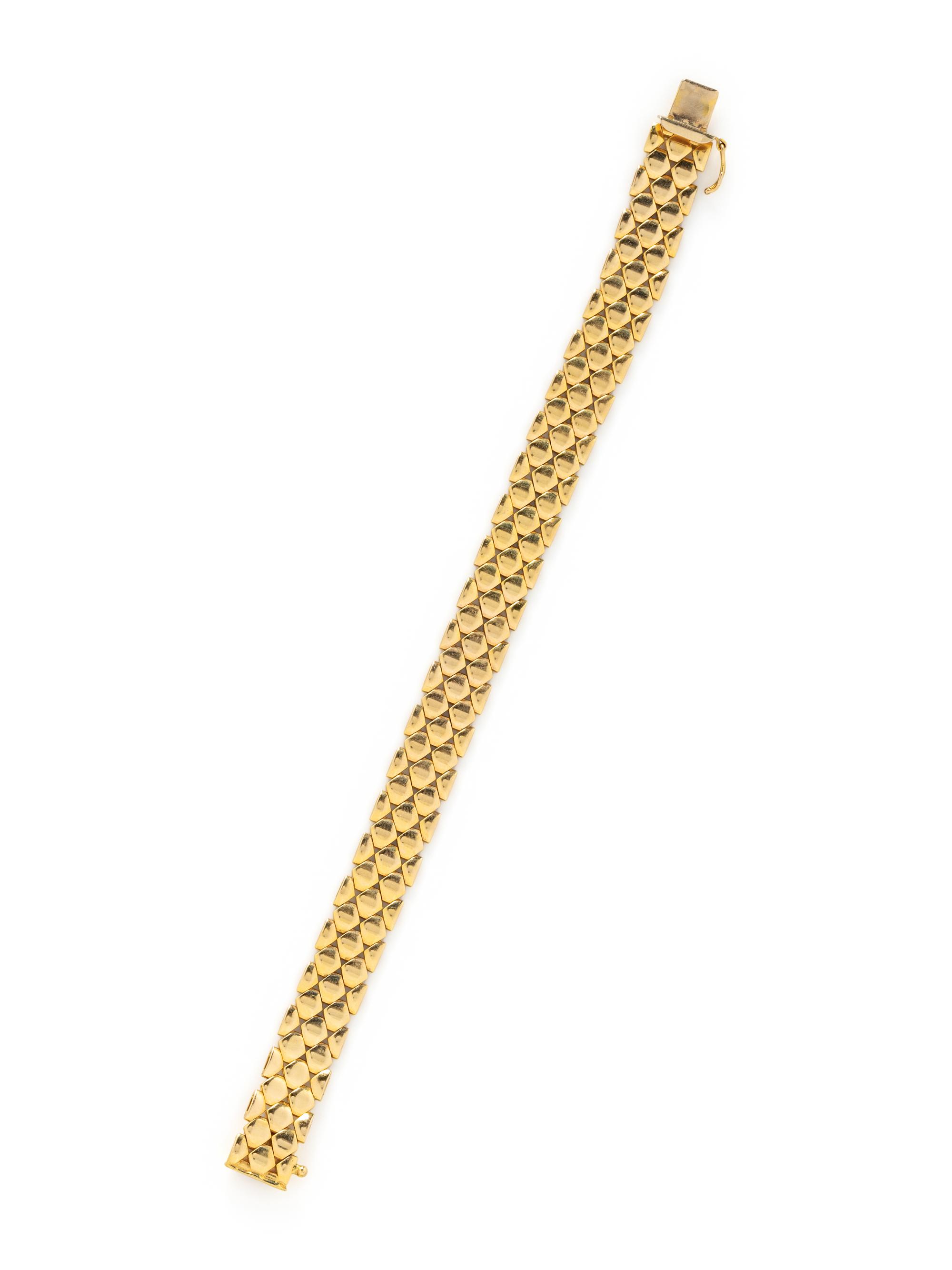 YELLOW GOLD BRACELET