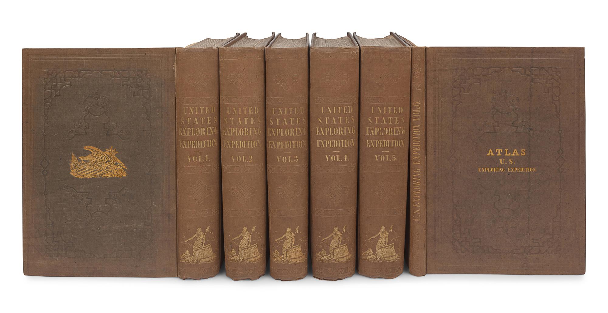 WILKES, Charles (1798-1877). Narrative of the United States Exploring Expedition, during the Years 1838-42 . Philadelphia: Lea & Blanchard, 1845.